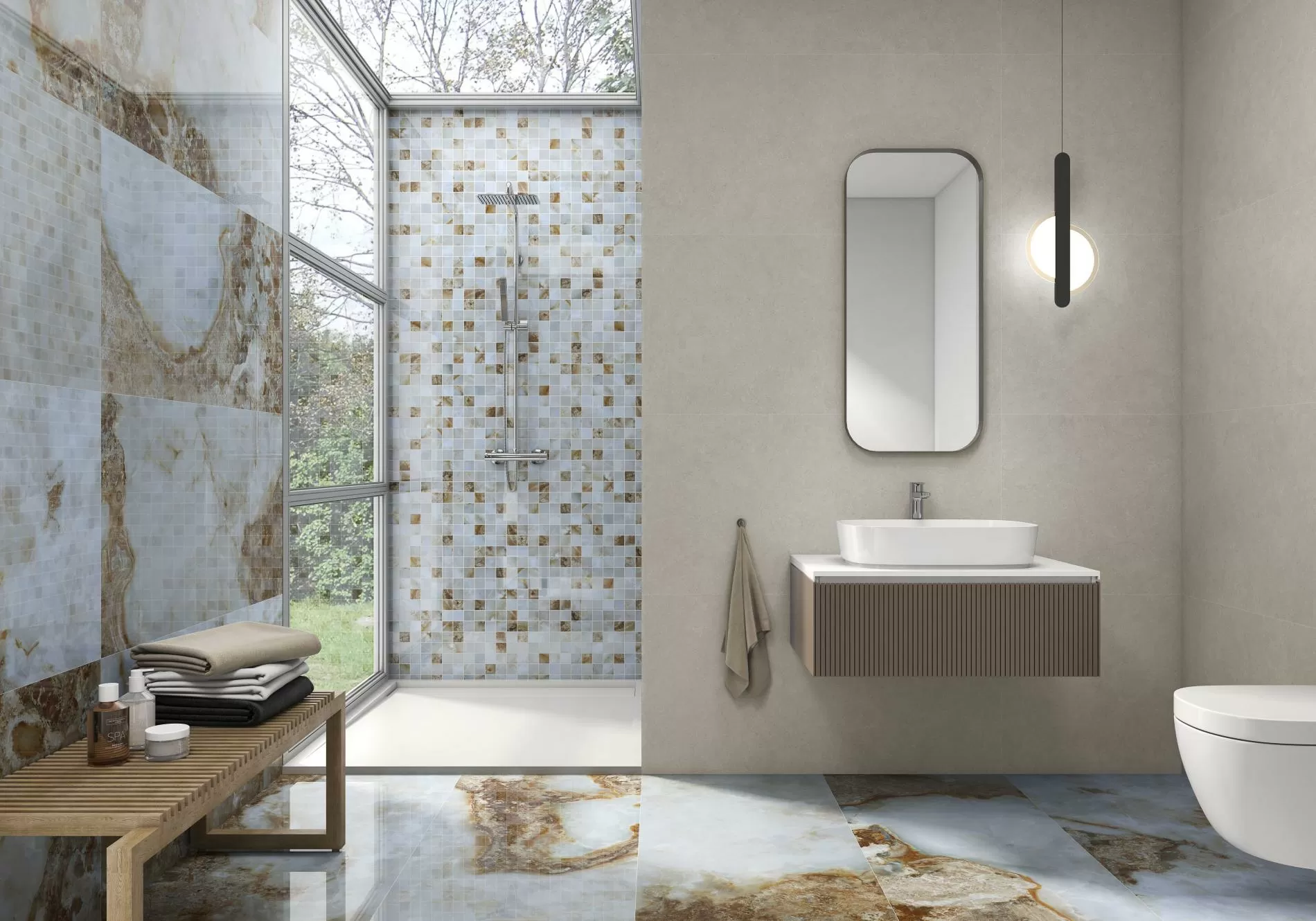Керамогранит Cr. Lux Danae Navi Leviglass 75x150