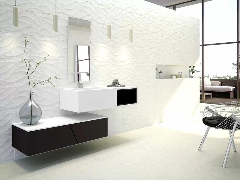 Плитка Decor Wind City Pearl 33.3x100