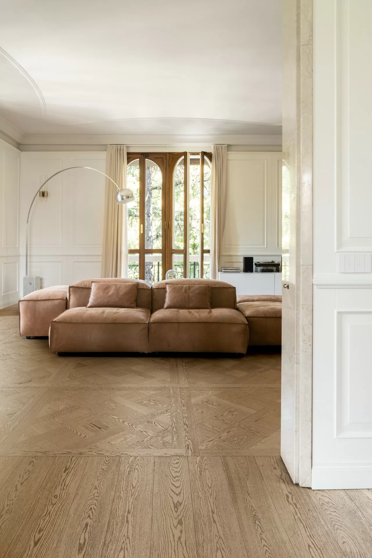 Керамогранит MEK5 Intrecci Versailles Nocciola Rt 120x120