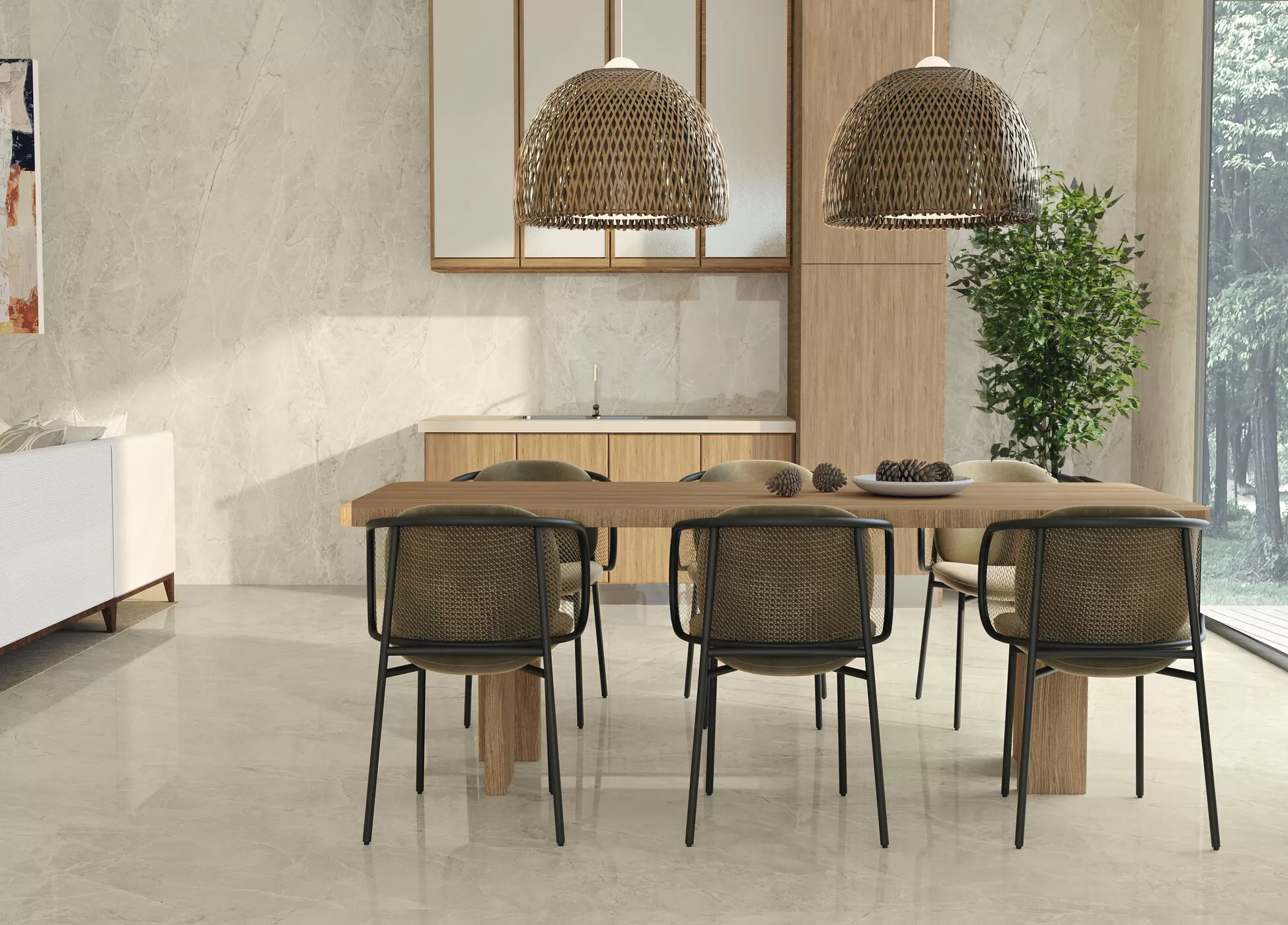 Керамогранит Majestic Pearl Silky Matt 60x120