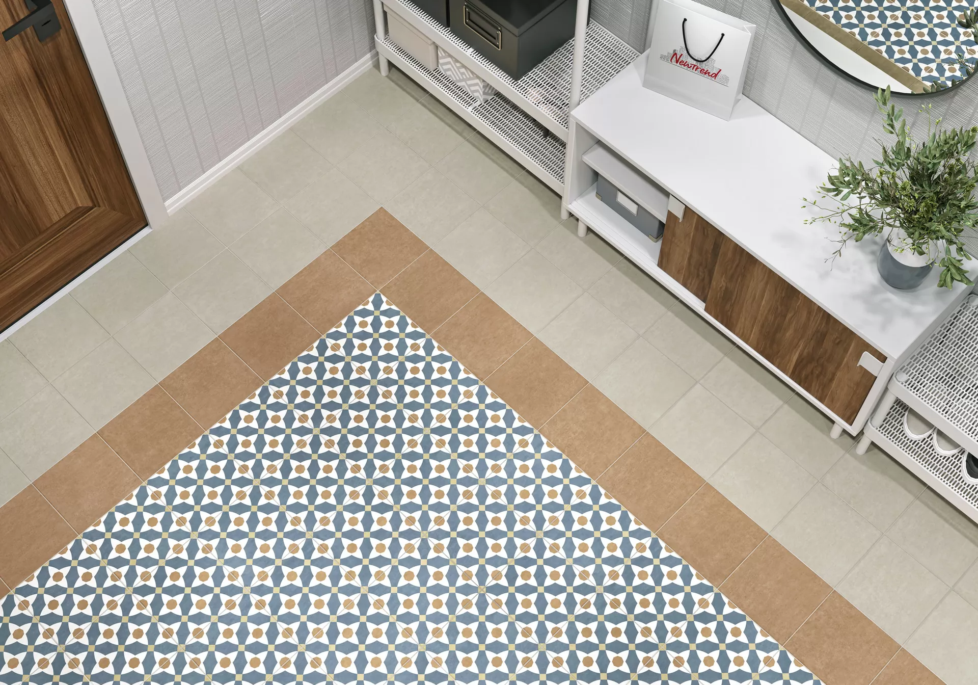 Керамогранит GP2020DMX23 Design Mix 2 матовый 200x200x8