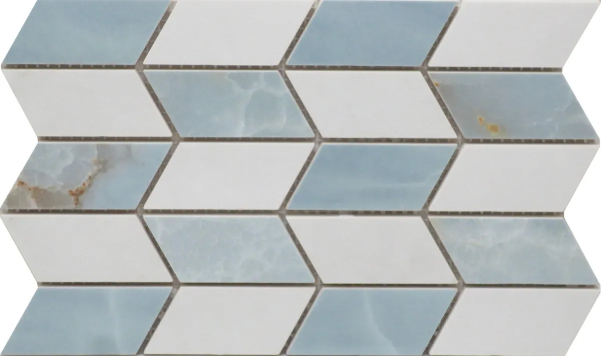 Мозаика MK.Chevron BLU ABS 2Mix LP The Room 6.5mm 15x24,9
