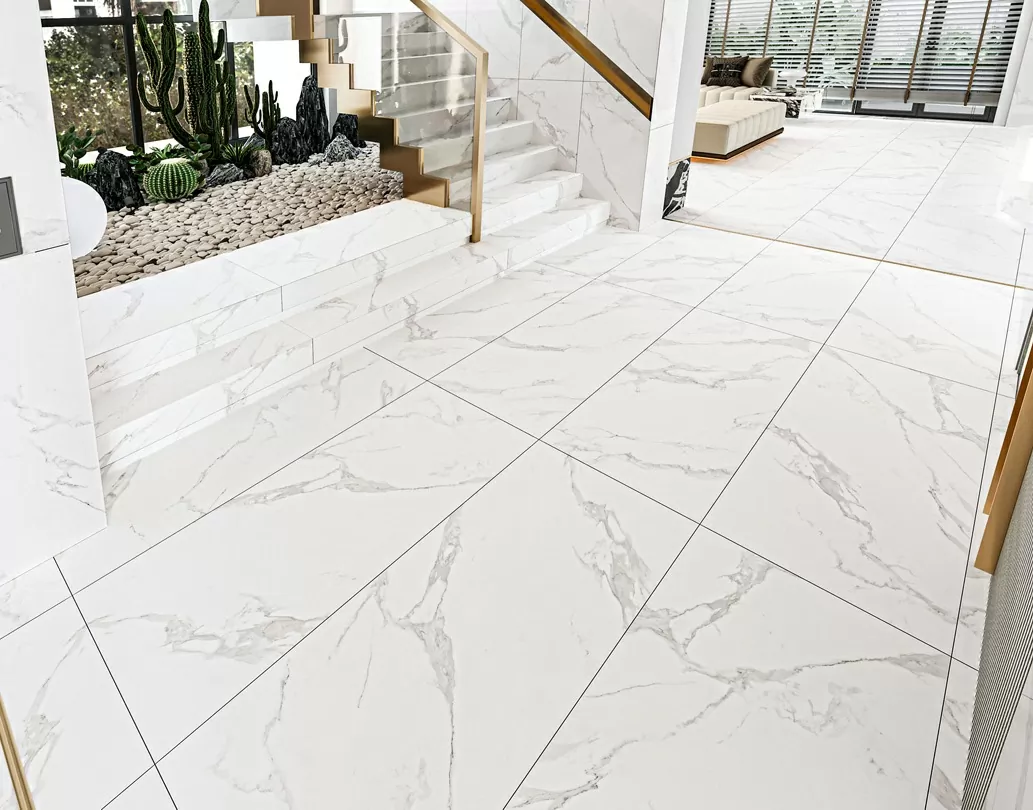 Керамогранит MVL4412P Aquarelle Ivory Glossy 60x120
