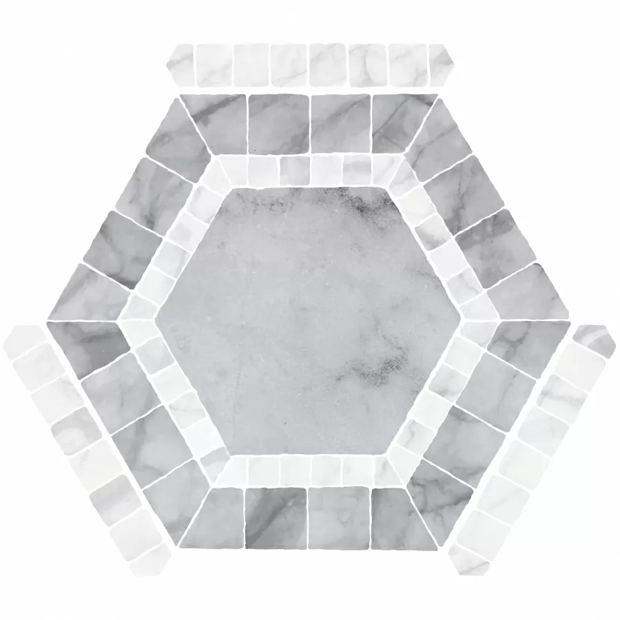 Керамогранит Ibiza Grey 22x25