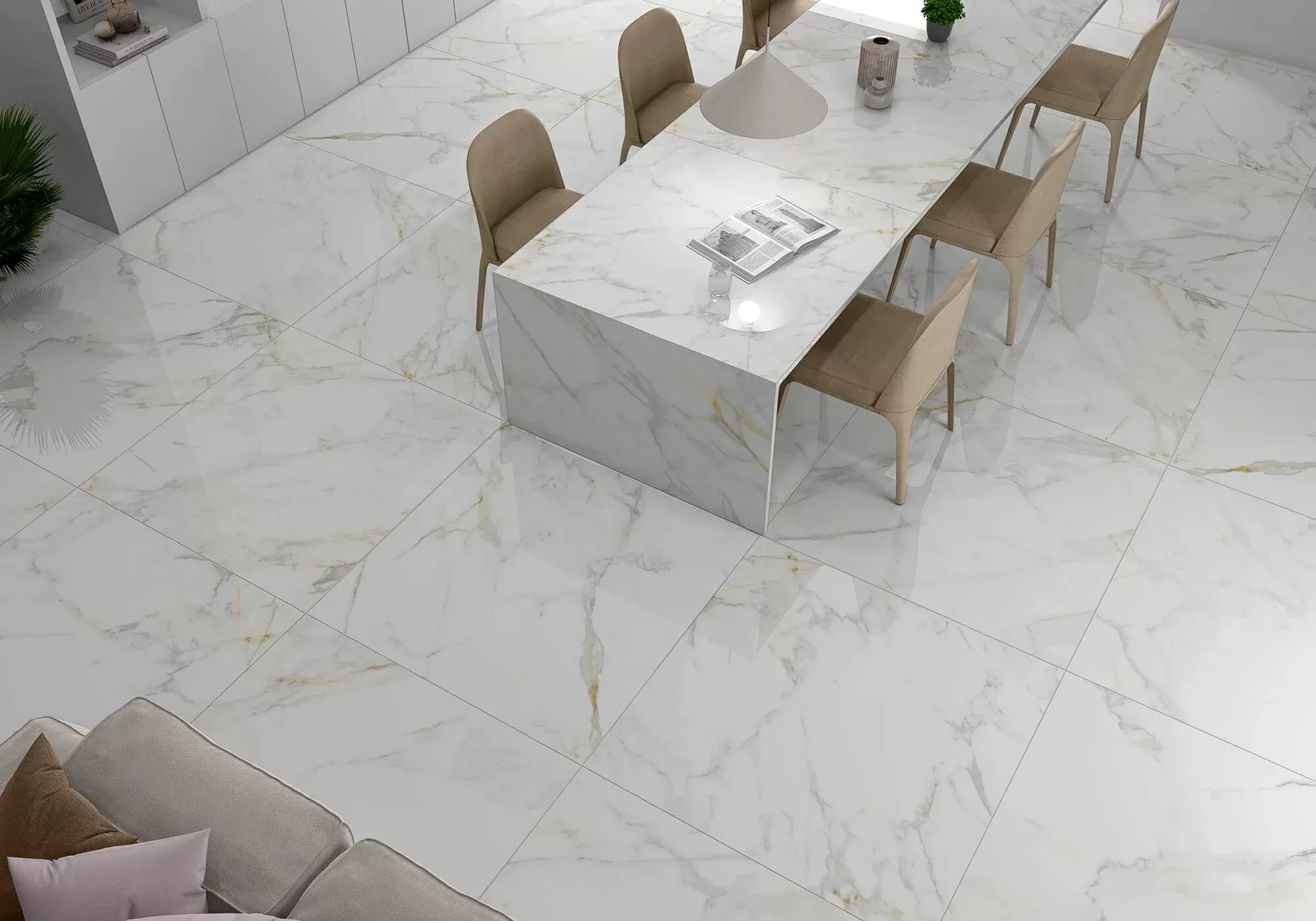 Керамогранит Tyra White Pulido 60x120