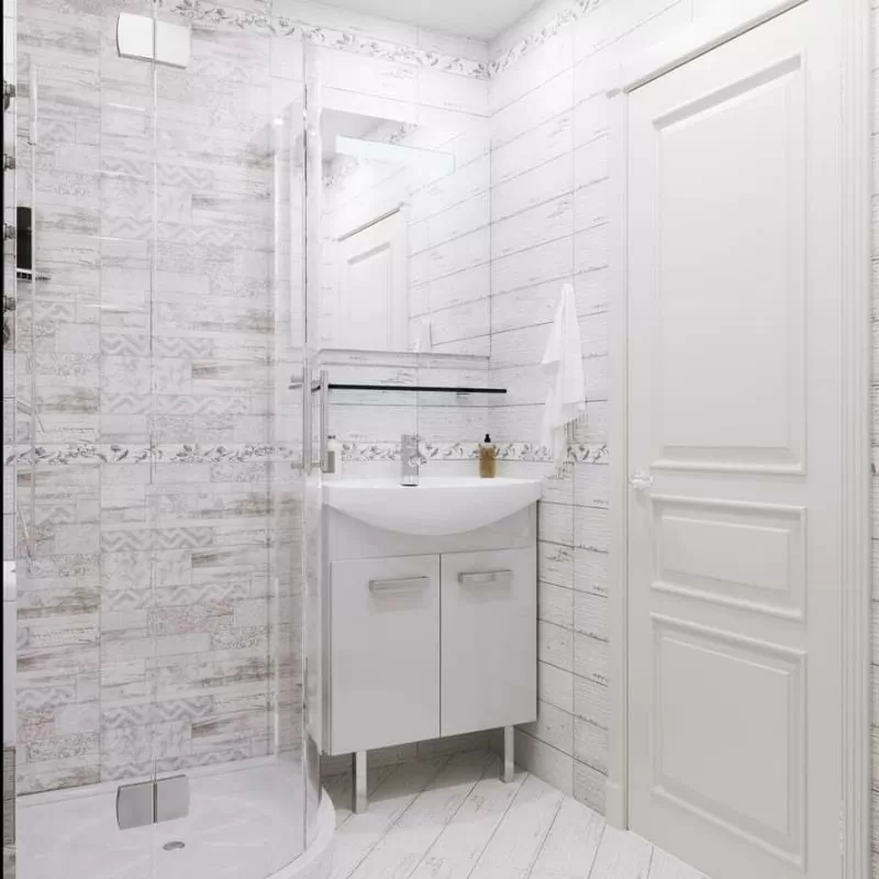 Плитка GT13VG San Remo Белый геометрия 50x25
