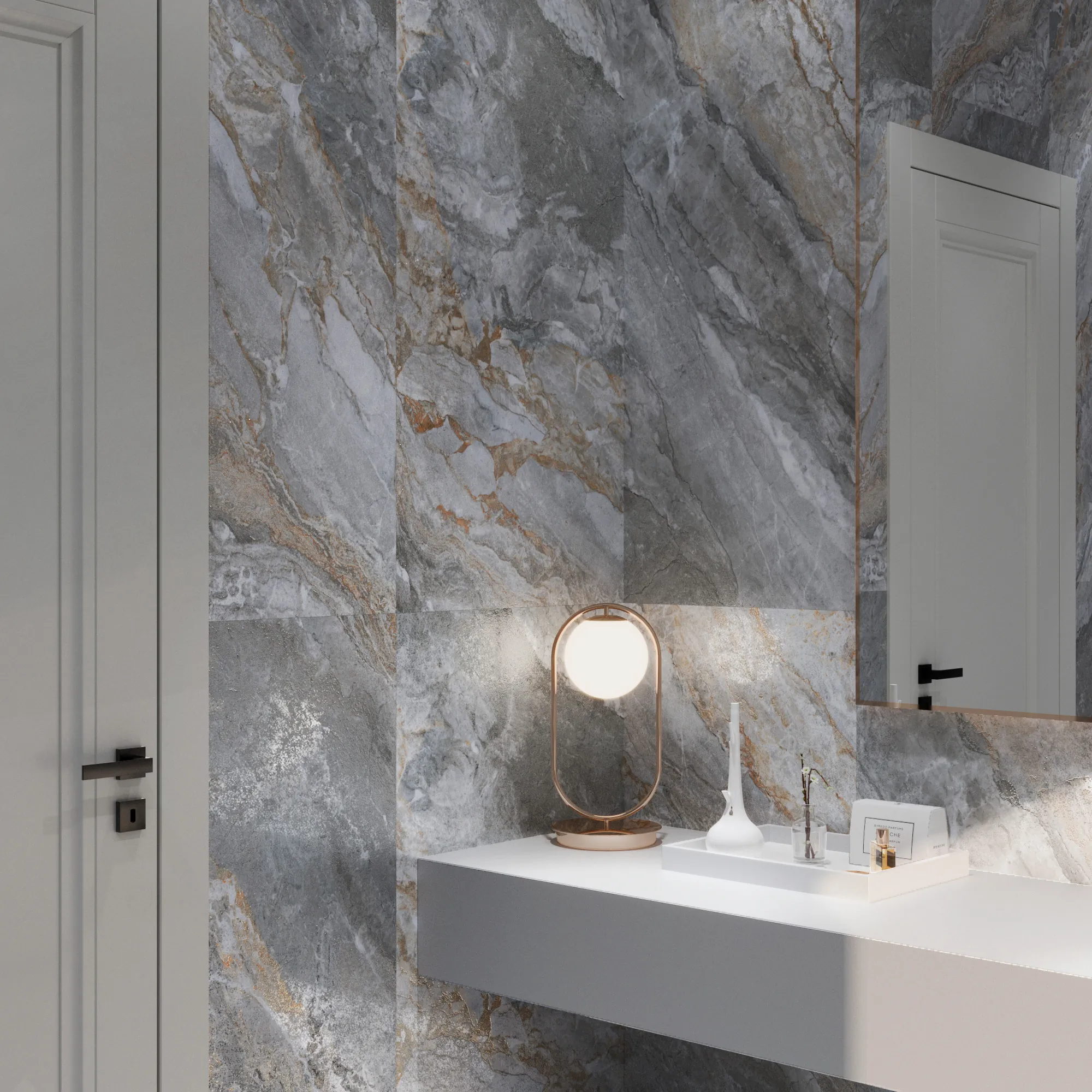 Керамогранит CL4007-A Trivola Grey Carving Lappato 60x120