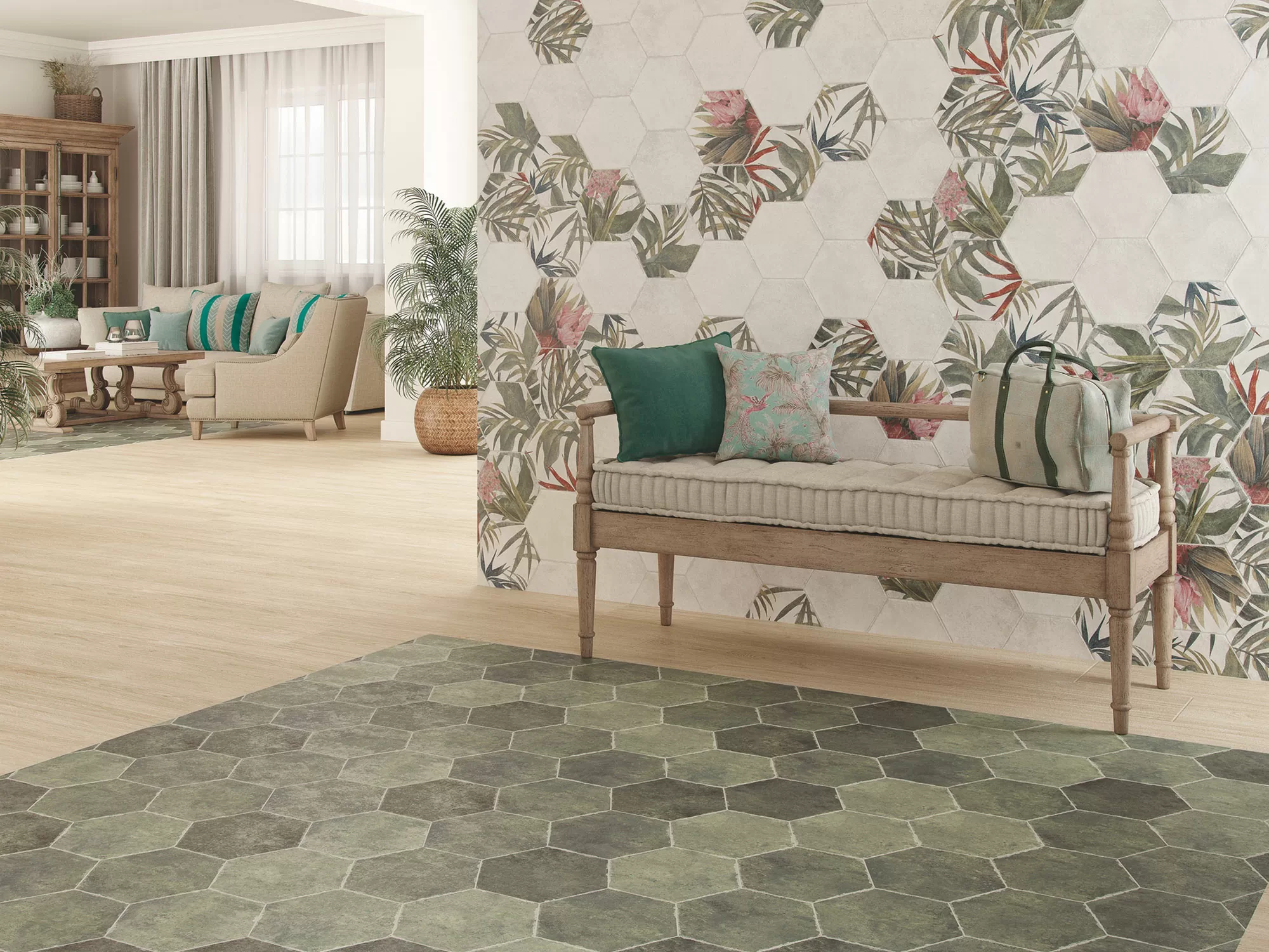 Керамогранит Six Saona Lava 23x27