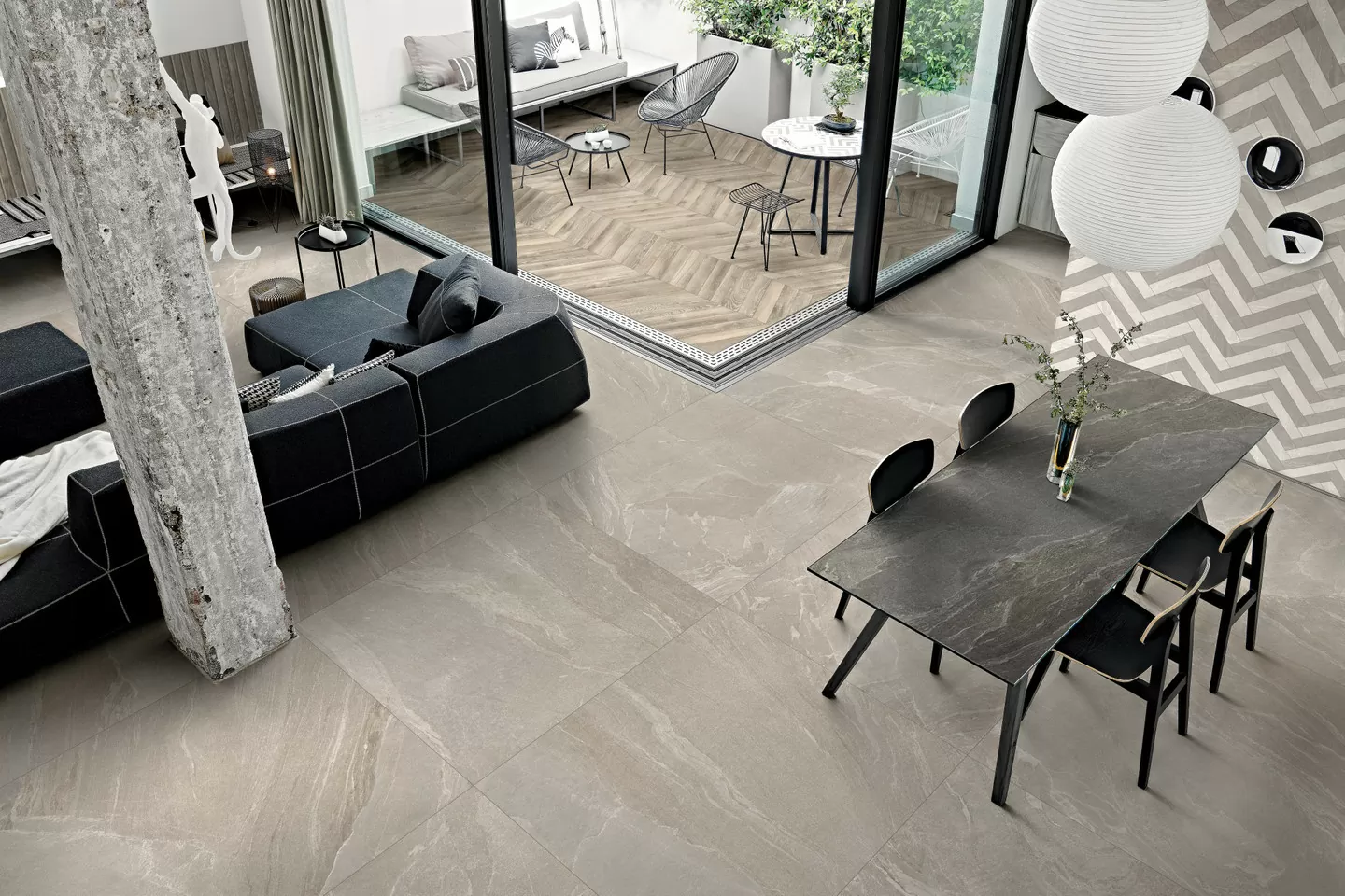 Керамогранит 776734 Woodslate Life Champagne Wood Arrow DX 10x60
