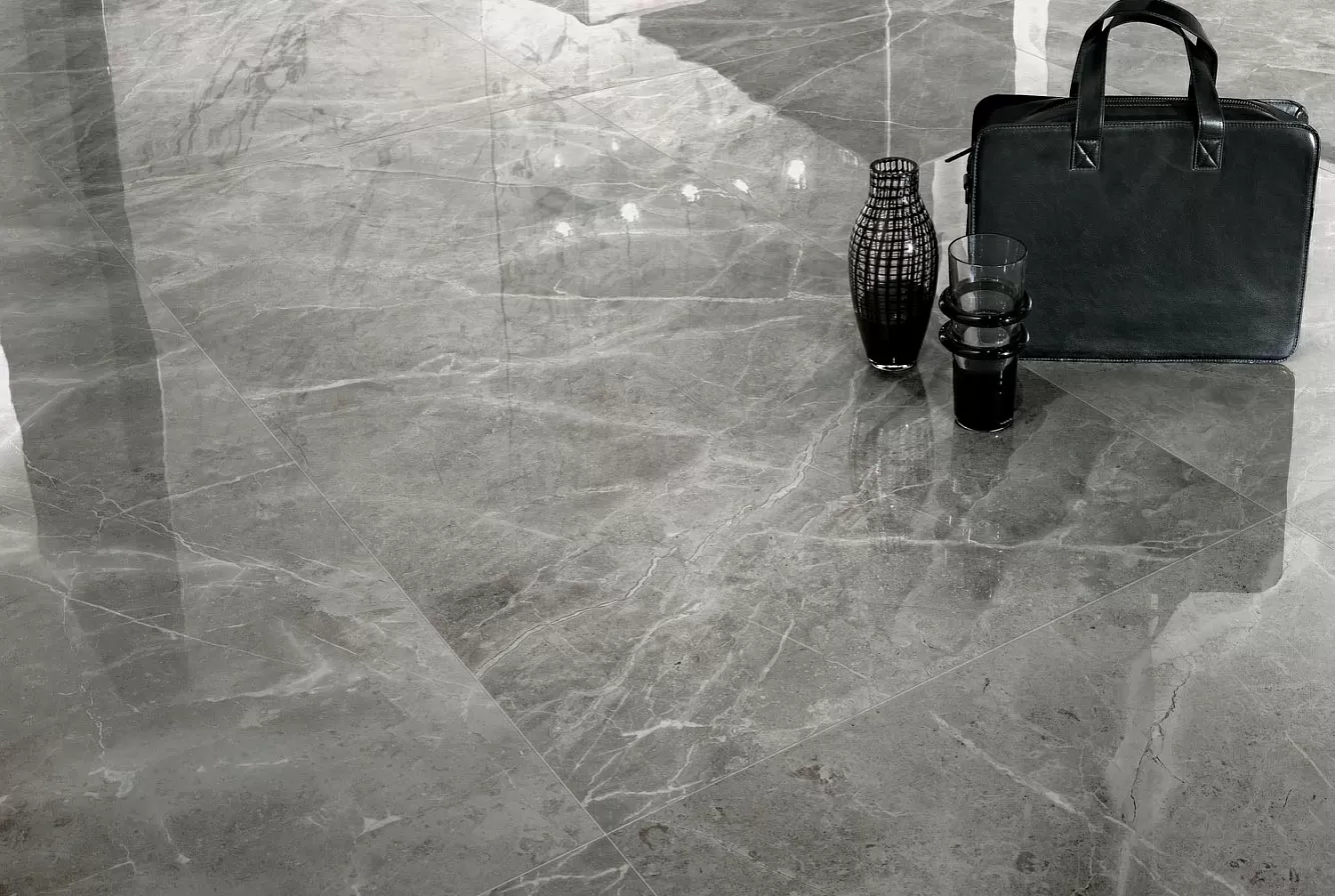 Керамогранит D034 (ADUU) Marvel Grey Fleury 30x60 Lapp.
