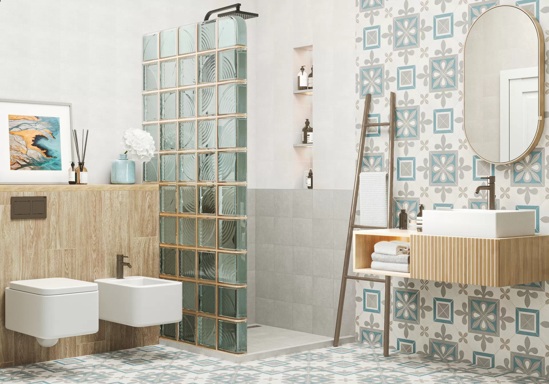Керамогранит GP2020DMX23 Design Mix 2 матовый 200x200x8