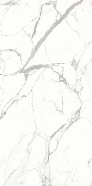 Керамогранит UM6L157583 BIANCO STATUARIO Luc Shiny 6mm 75х150