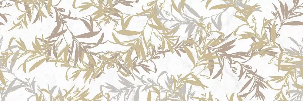 Плитка M8SZ Allmarble Wall Altissimo Satin Decoro Foliage 80x120