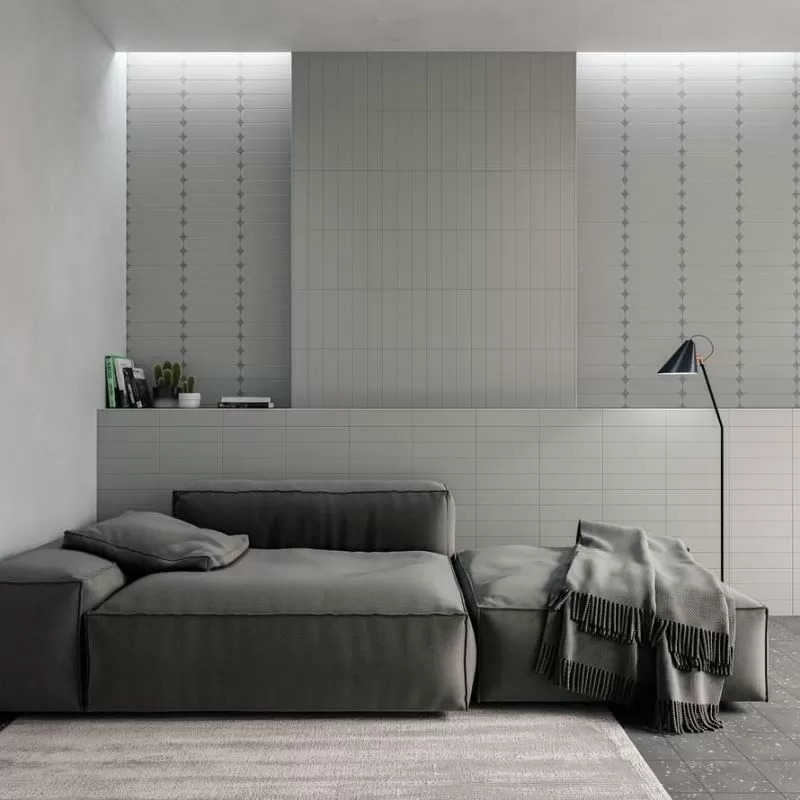 Плитка 124929 O WHITE GLOSS 7,5x30