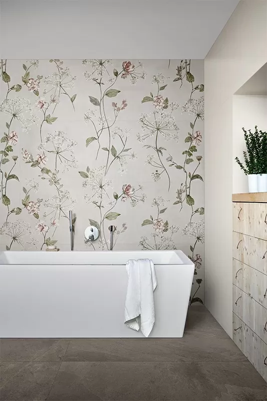 Плитка MAE9 White Jungle Touch B 60х180