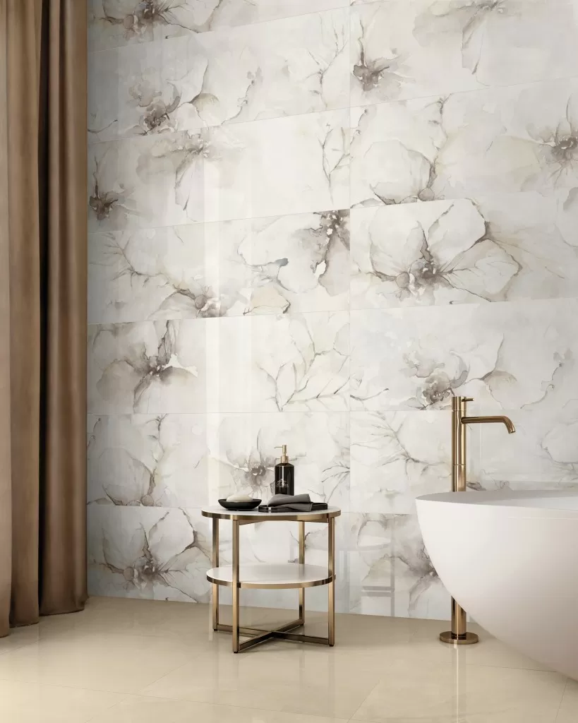 Керамогранит 02565 MAJESTIC IMPERIAL PEARL LEV/RET 60x60