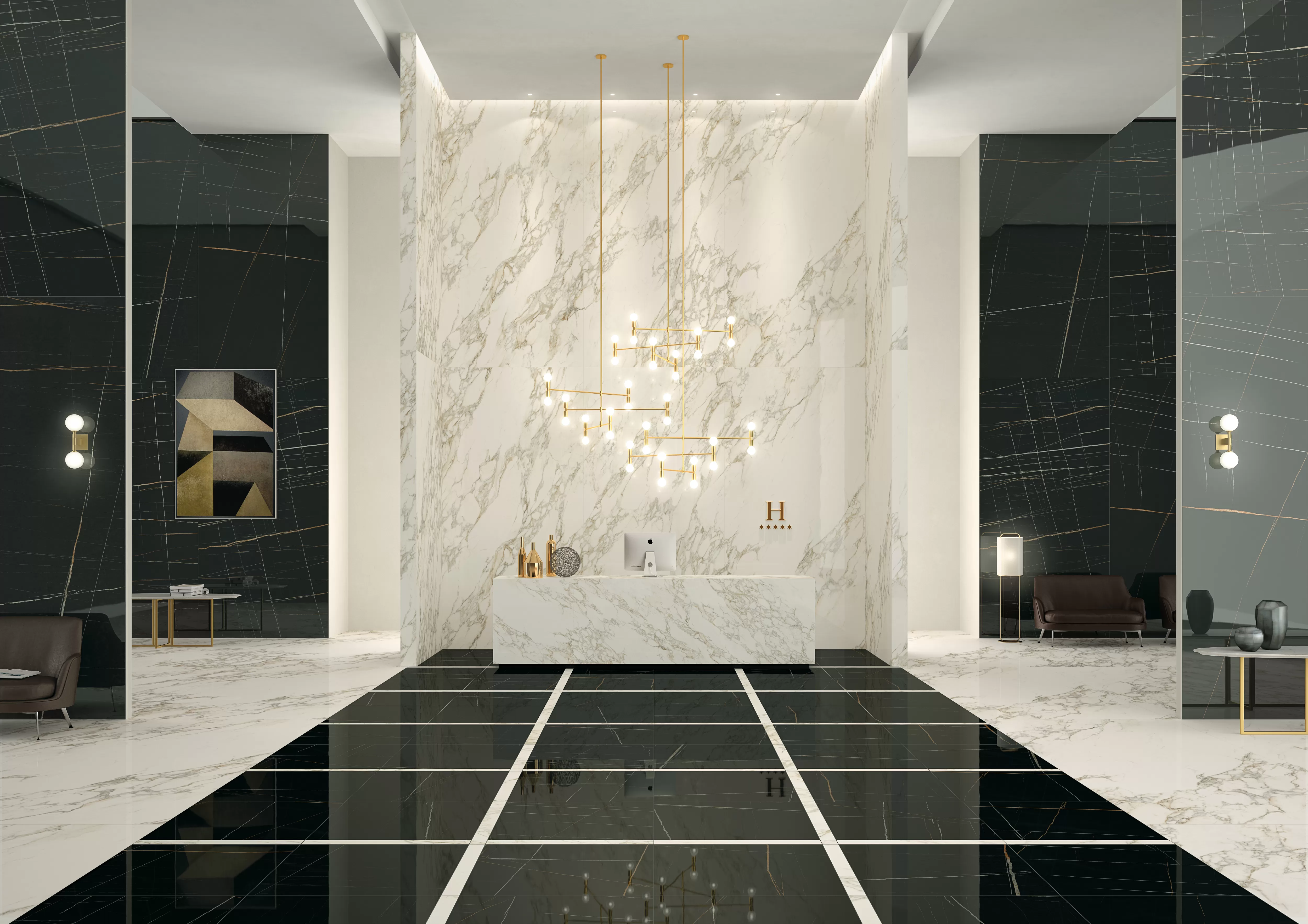 Керамогранит MB02BA CALACATTA GOLD Nat. 60x120
