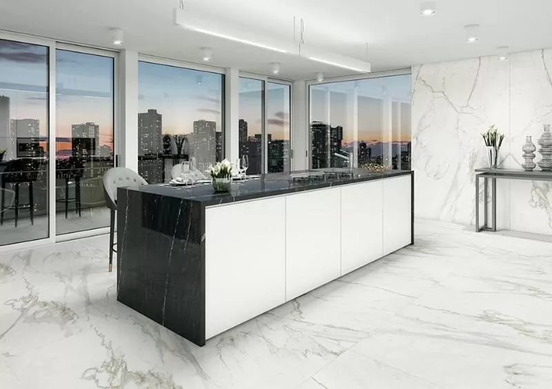 Керамогранит Belvedere Black Polished Mix 160x320