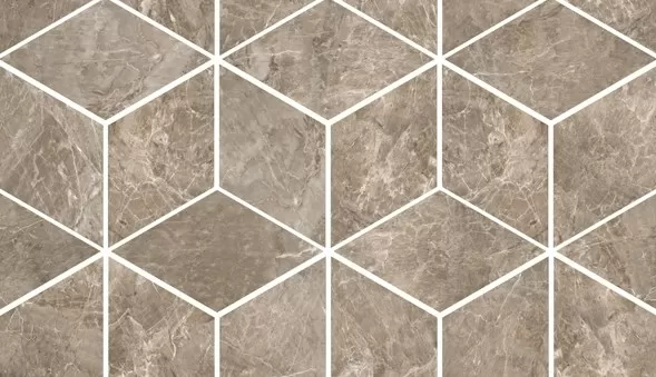 Керамогранит 240836 MOSAICS T3-3D GRIGIO 17x29,1