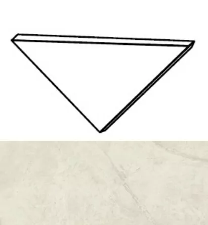 Керамогранит AGKB Marvel Calacatta Perla Corner A.E. Lappato 1x1