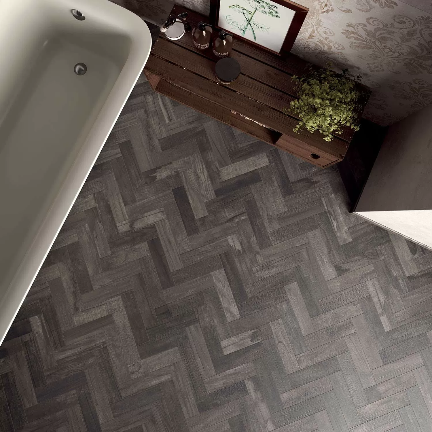 Керамогранит DPR35250 DOLPHIN GREY RETT. 20x120