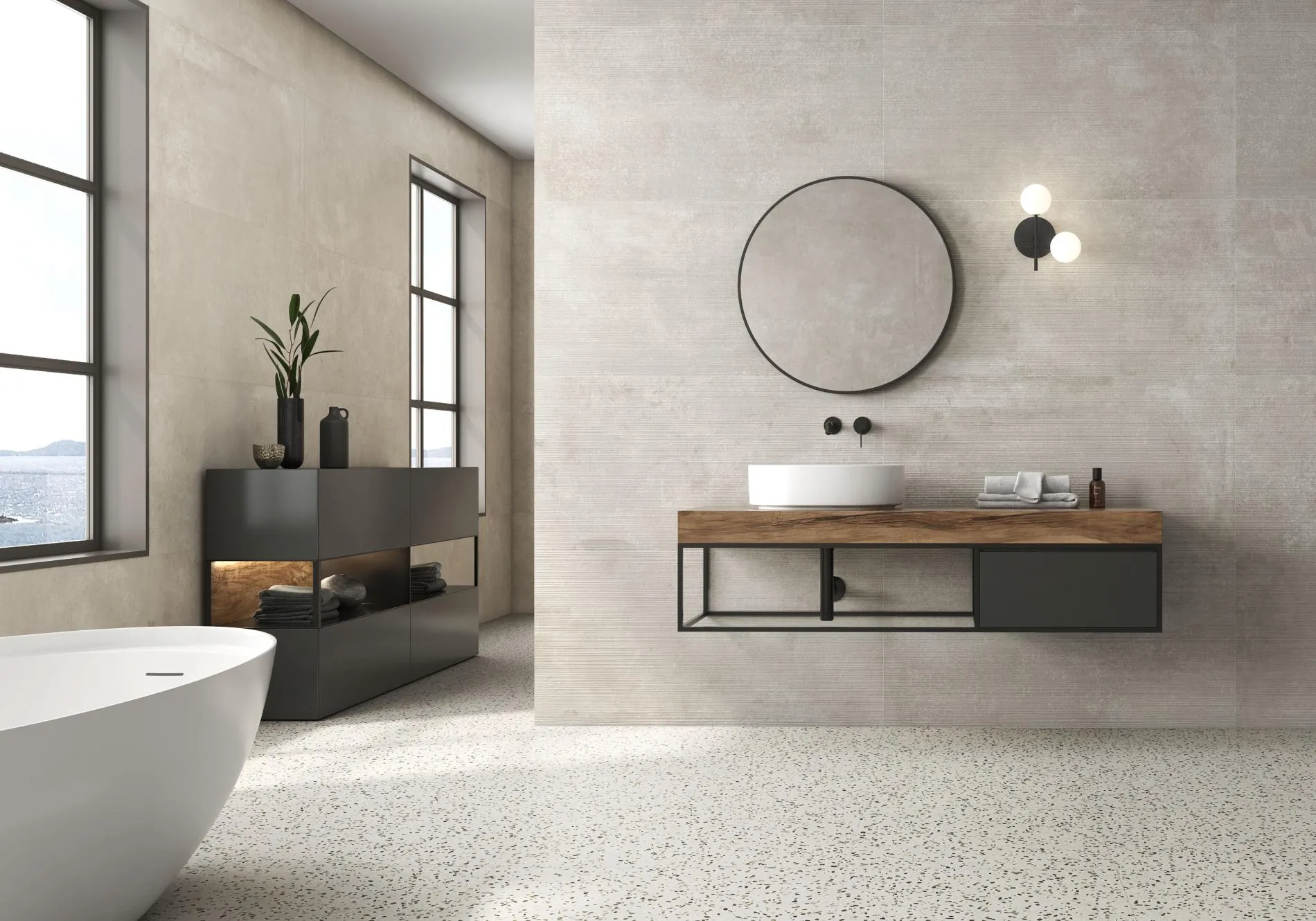 Керамогранит 017.840.0942.14634 Terrazzo Sagio 60x60