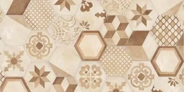 Керамогранит Mix Decori Esagonо Vers. C 25х21,6