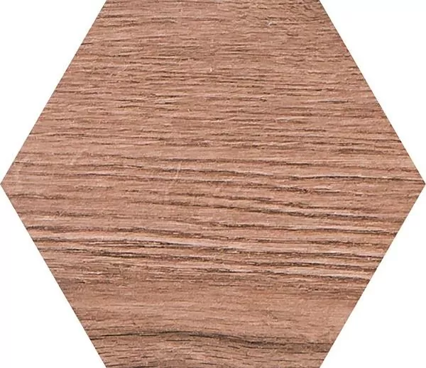 Керамогранит 015.292.0109.09741 Rovere Hex Brown 19.8x22.8