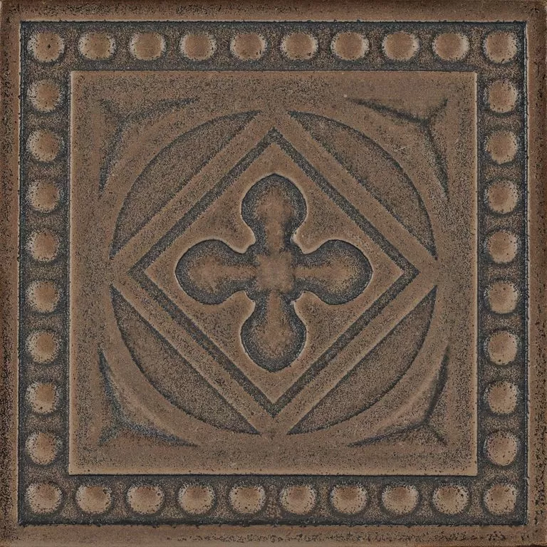 Керамогранит K076633 ENIGMA уголок бронзовый 7.5*7.5