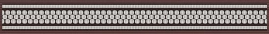 Плитка 05-01-1-56-03-15-1020-2 Бордюр Эрмида коричневый 5х40