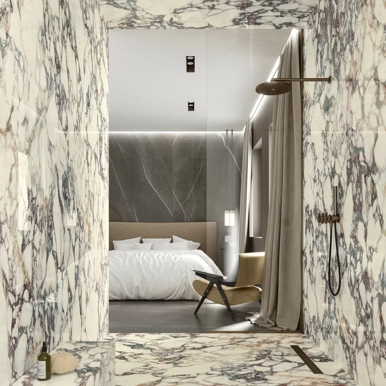 Керамогранит UM6S300480 Bianco Covelano Soft 150x300