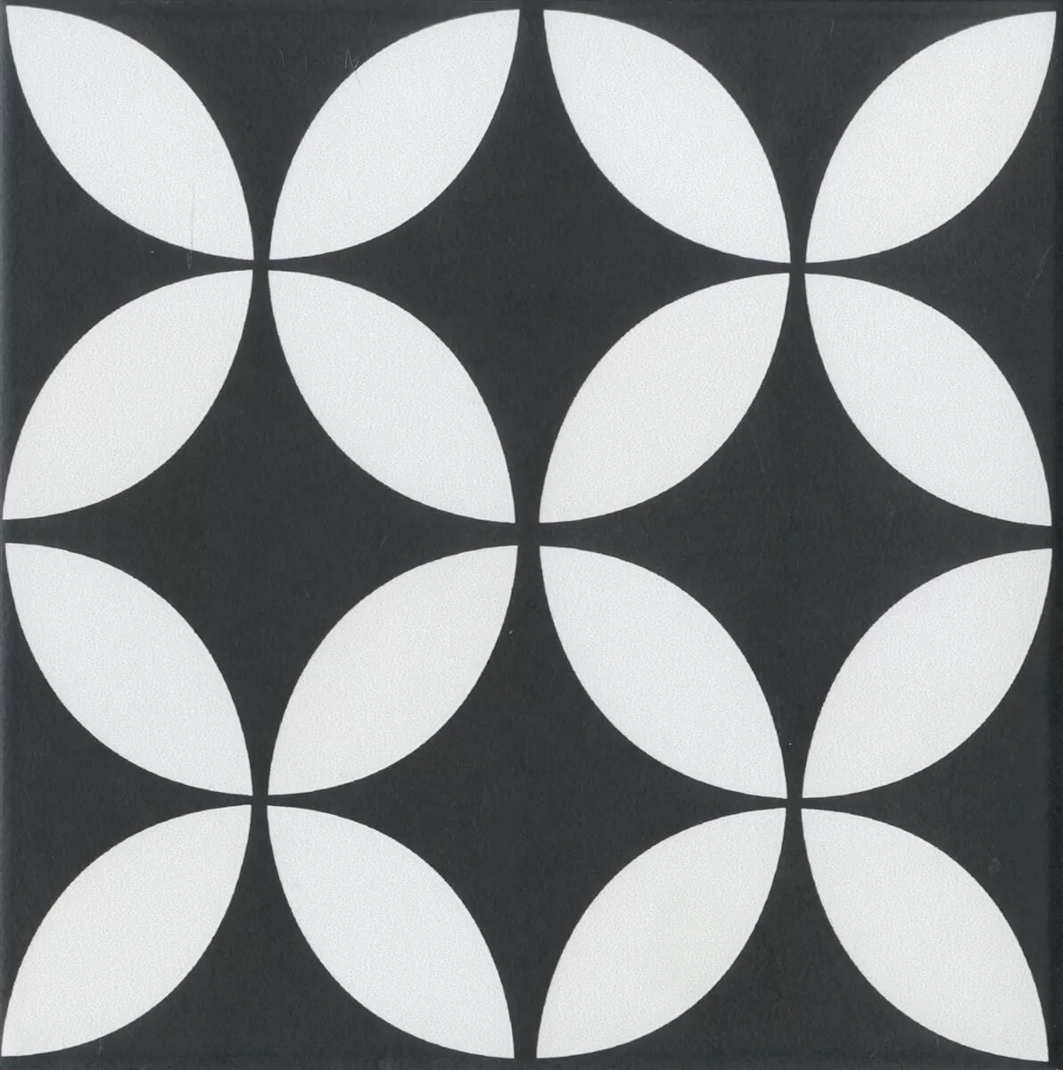 Керамогранит S17612 Stamp Black Matte 20х20