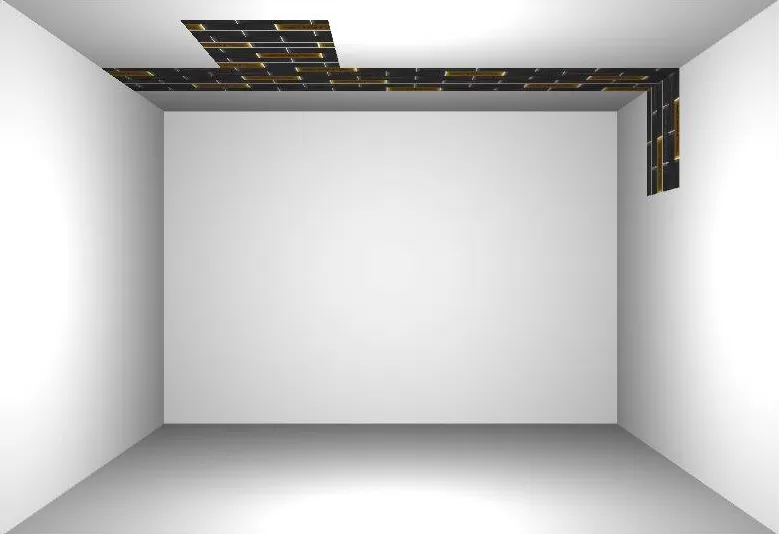 Плитка Decor Cromo Blanco 10X30