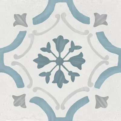 Керамогранит Sirocco Blue Ornate 22,3x22,3
