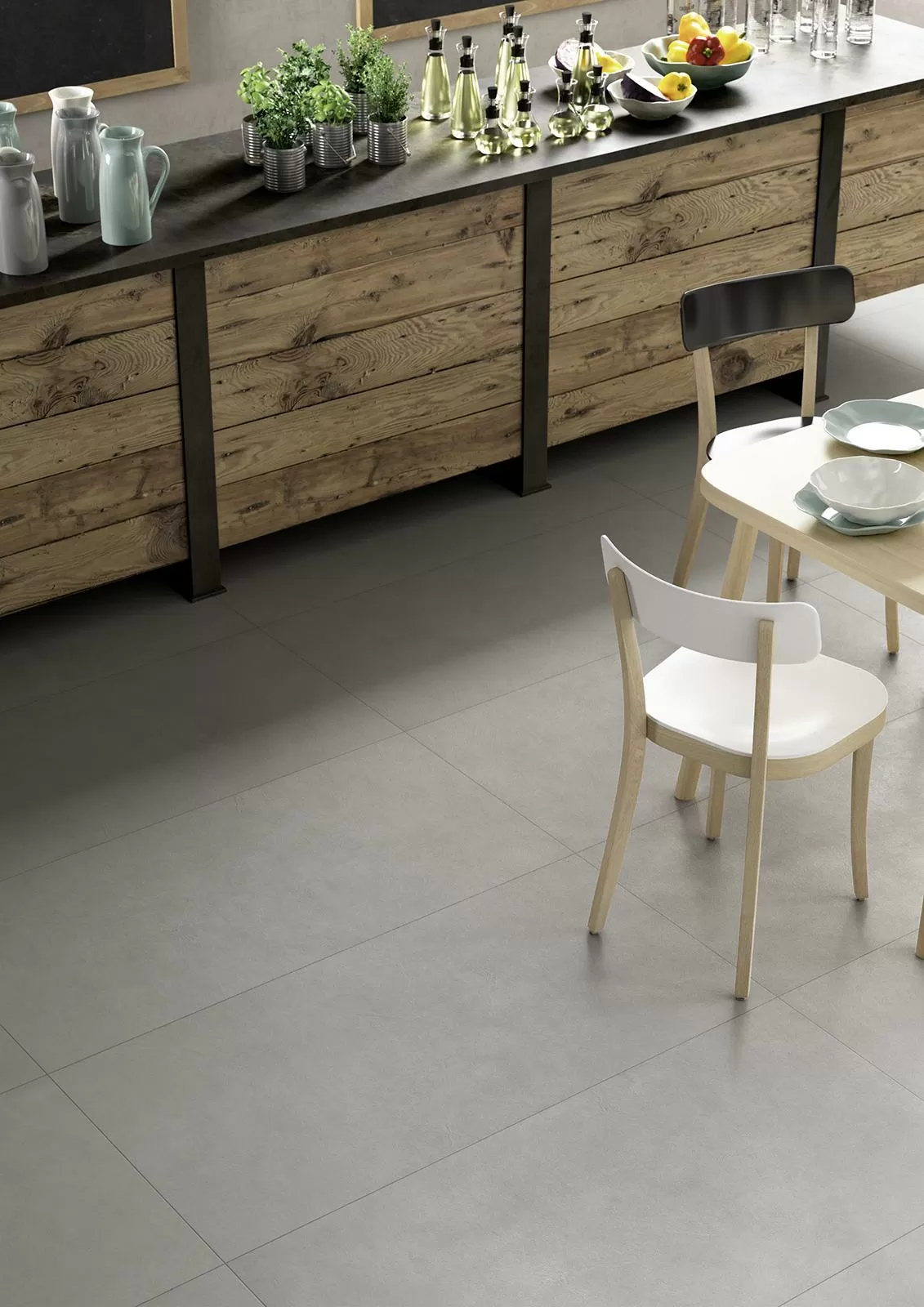 Керамогранит MM58 Block Grey Rett 90x90
